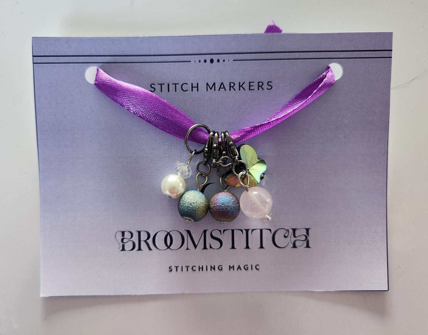 Stitch Markers (Blues)