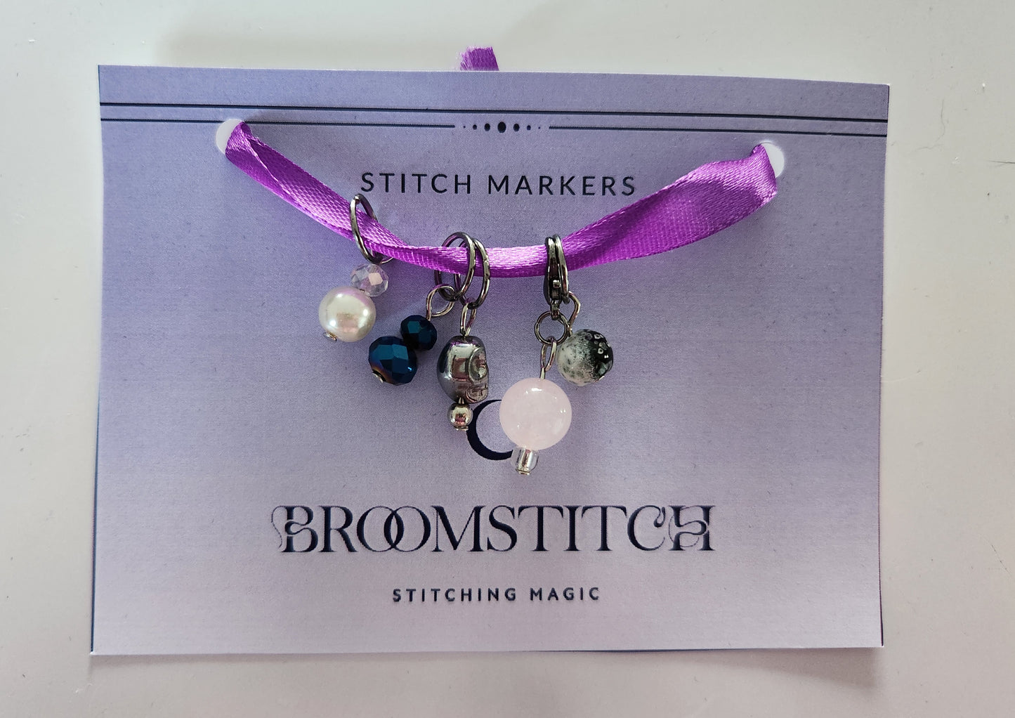 Stitch Markers (Blues)