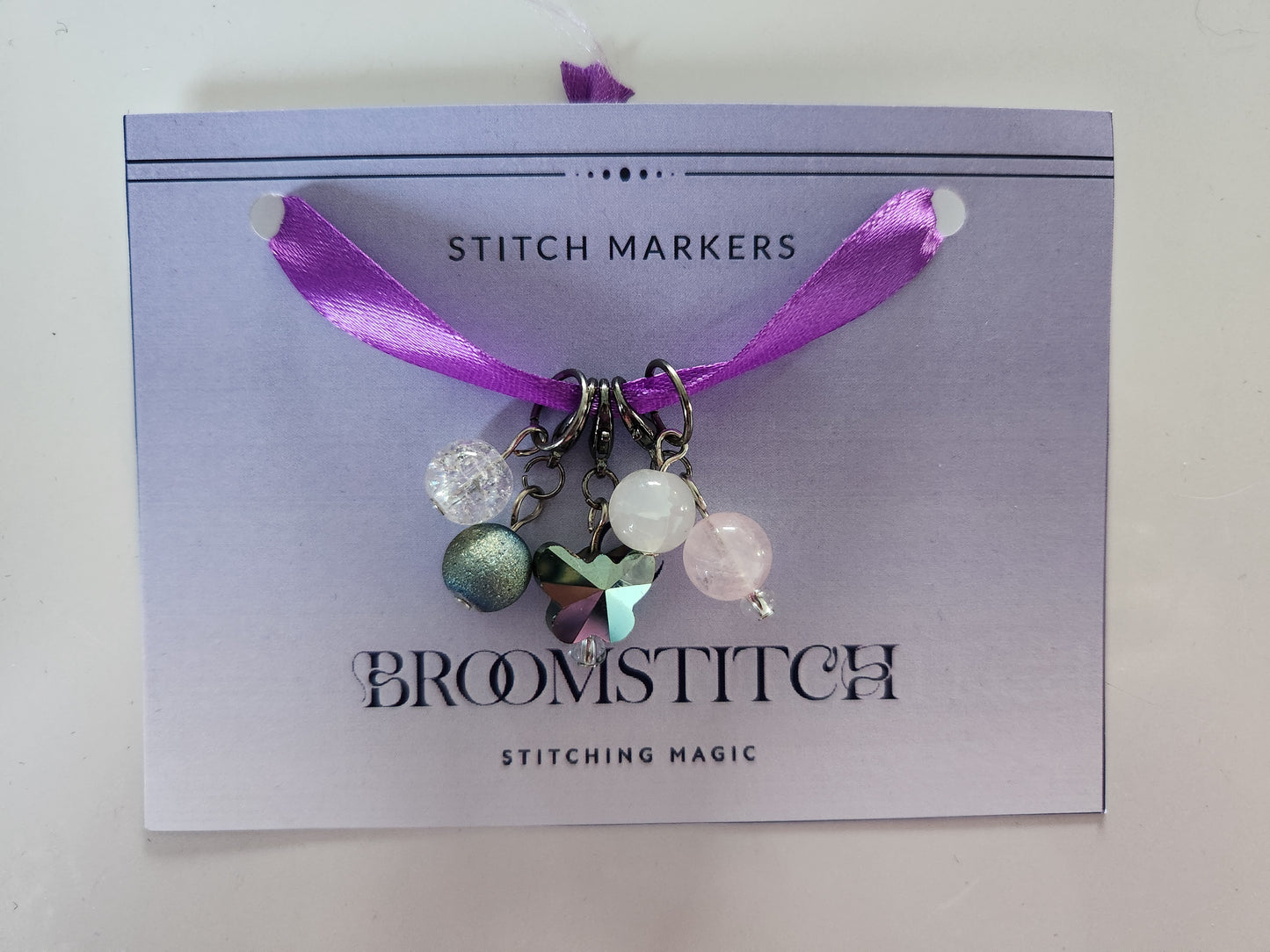Stitch Markers (Blues)