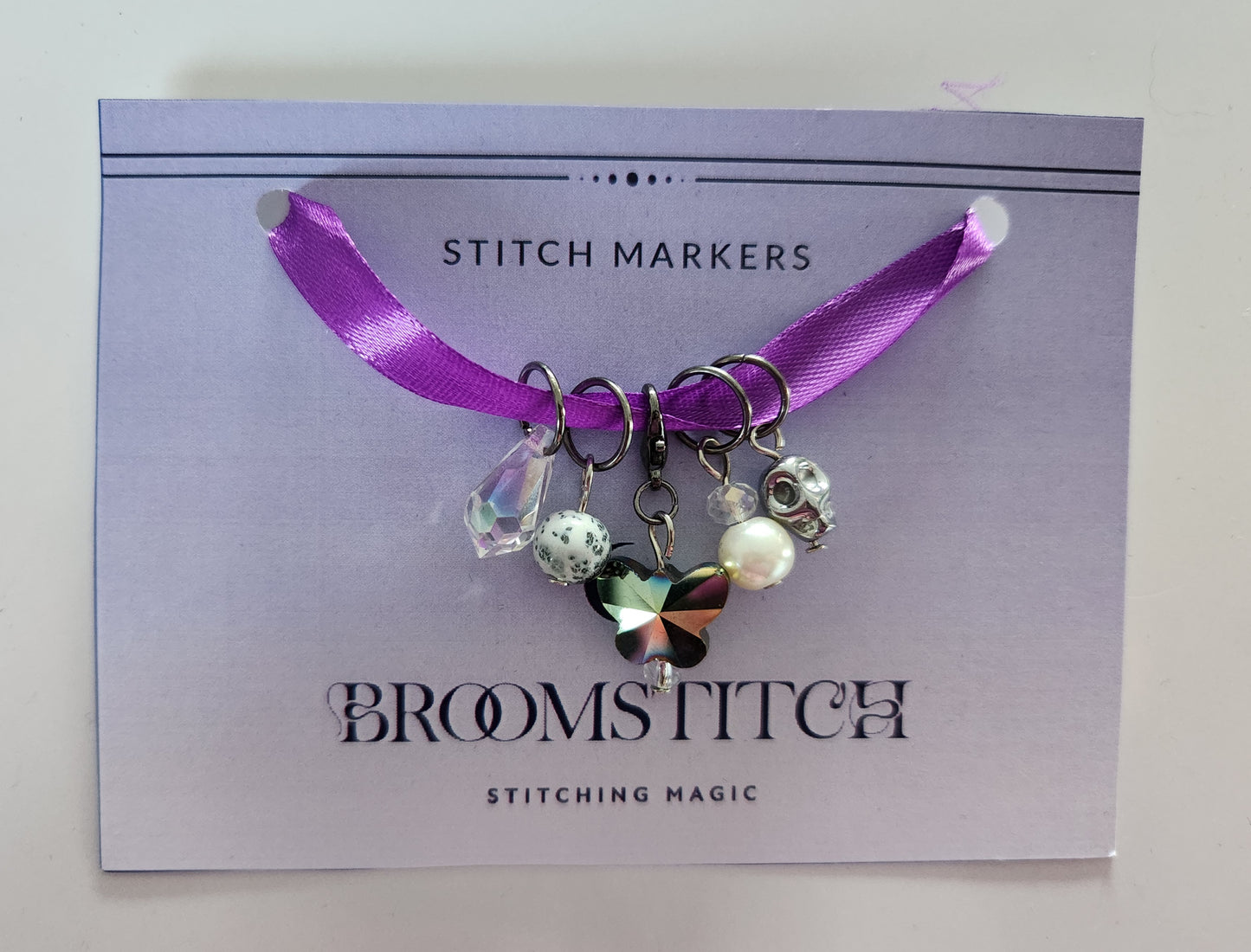 Stitch Markers (Blues)