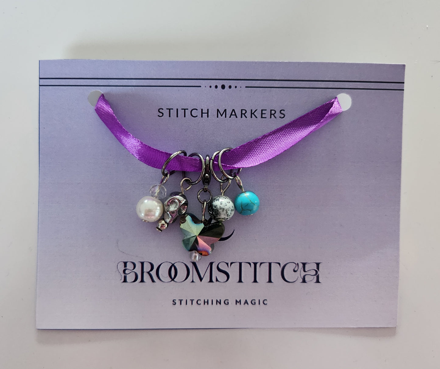 Stitch Markers (Blues)
