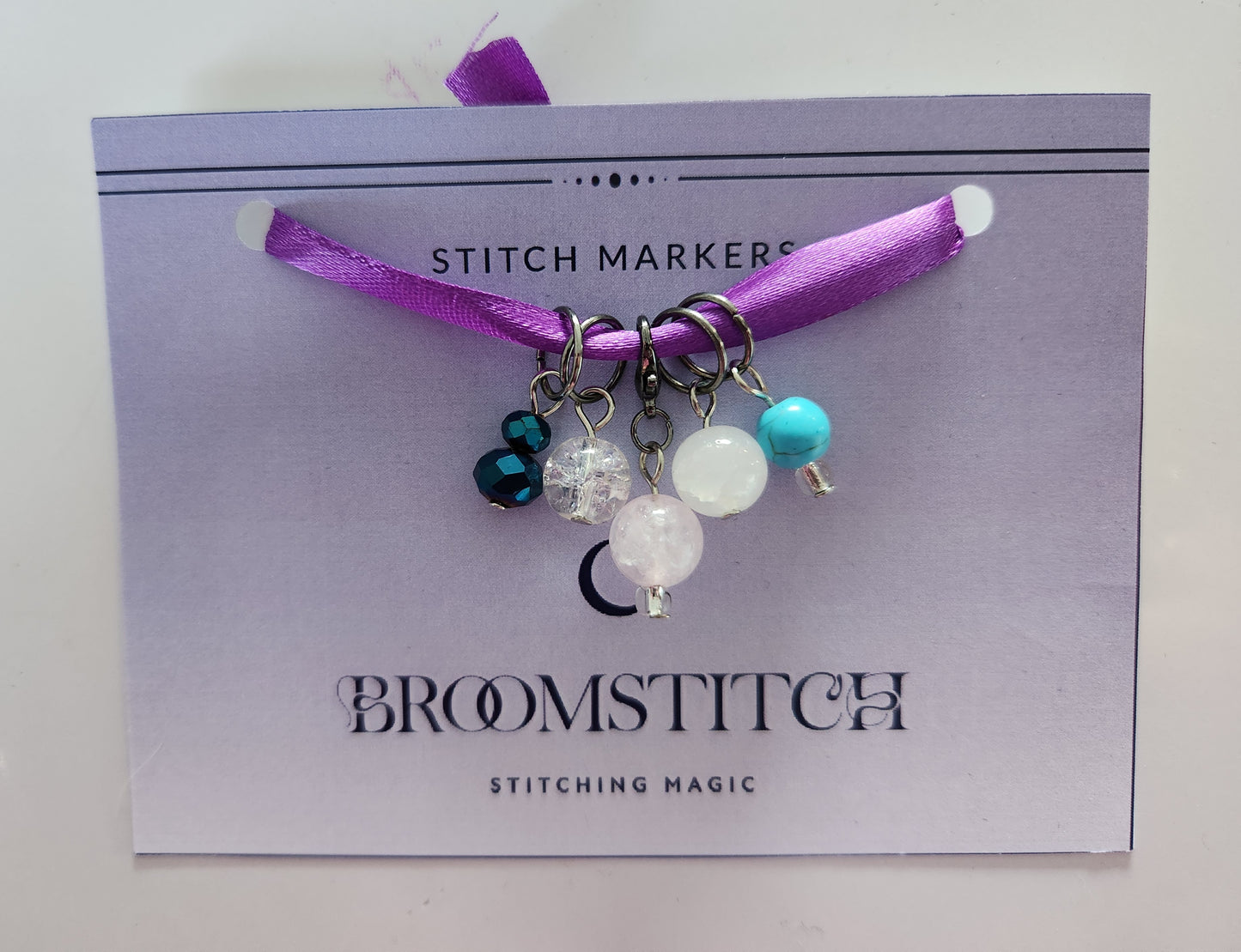 Stitch Markers (Blues)