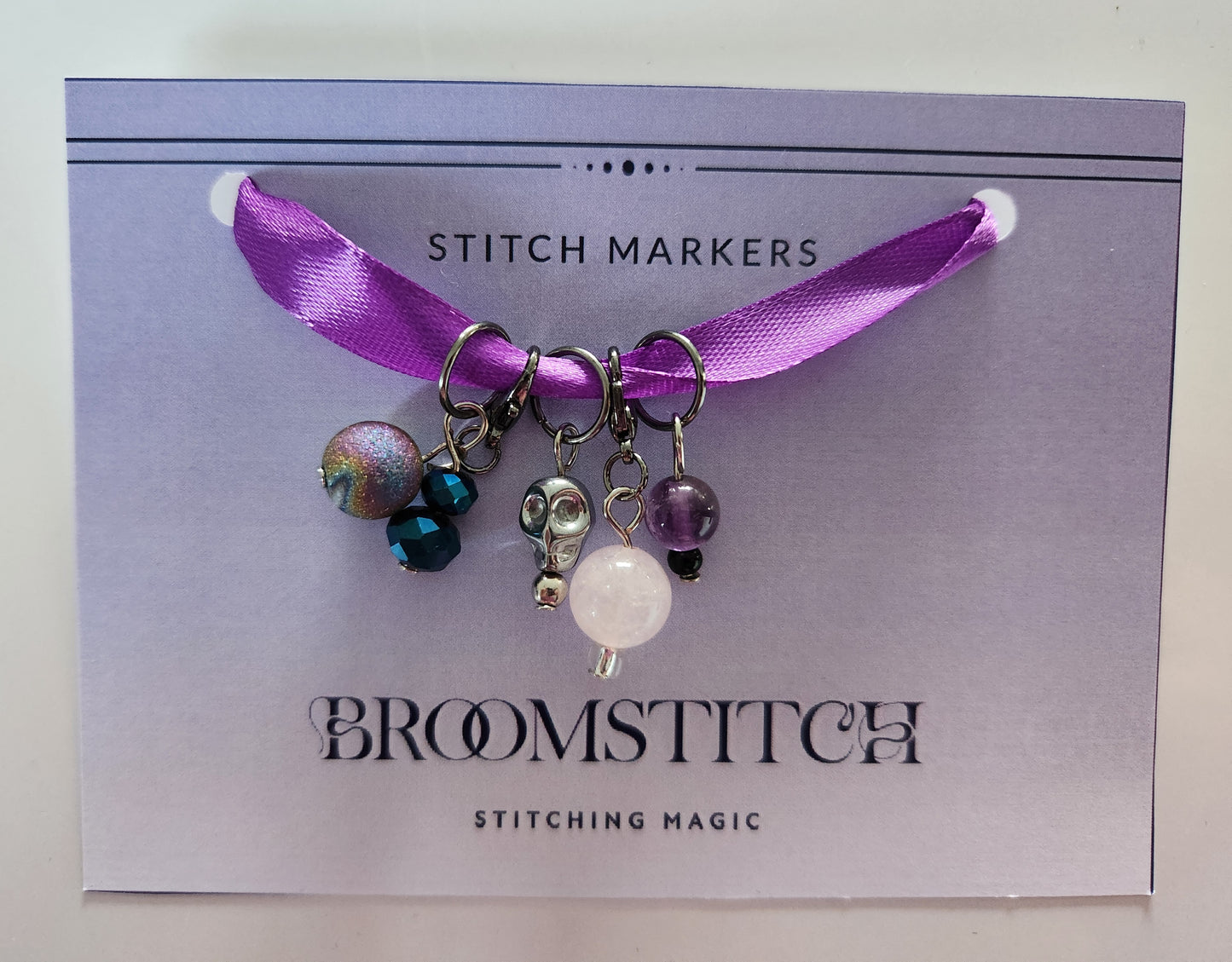 Stitch Markers (Blues)