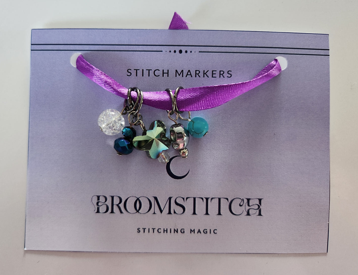 Stitch Markers (Blues)