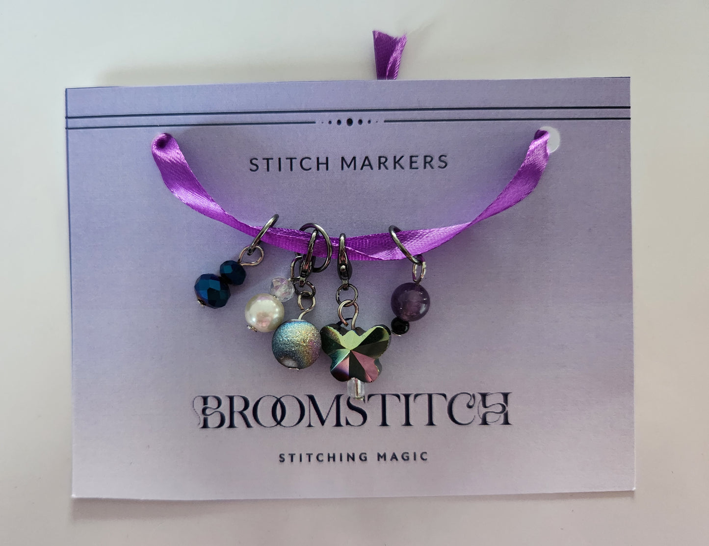 Stitch Markers (Blues)