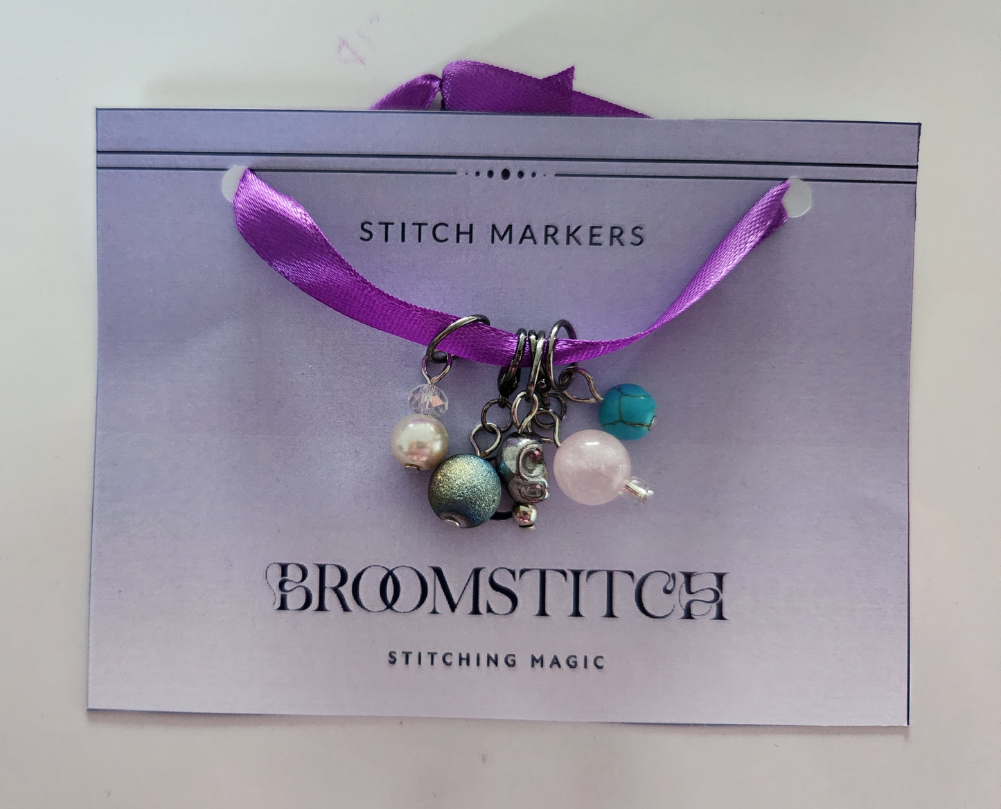 Stitch Markers (Blues)