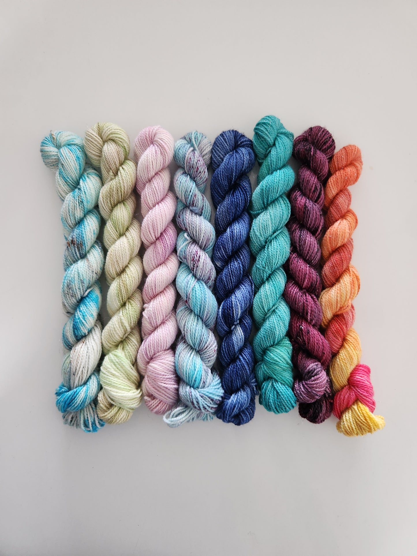 PREORDER - Mini Bundle Sets - Full Scottish Goddess Collection - Hand Dyed Yarn