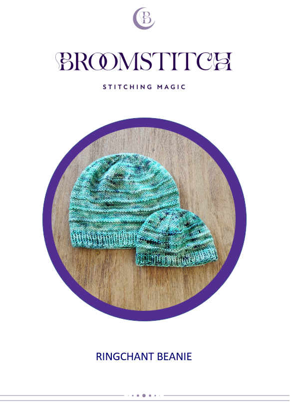 Knit Ringchant Beanie Pattern