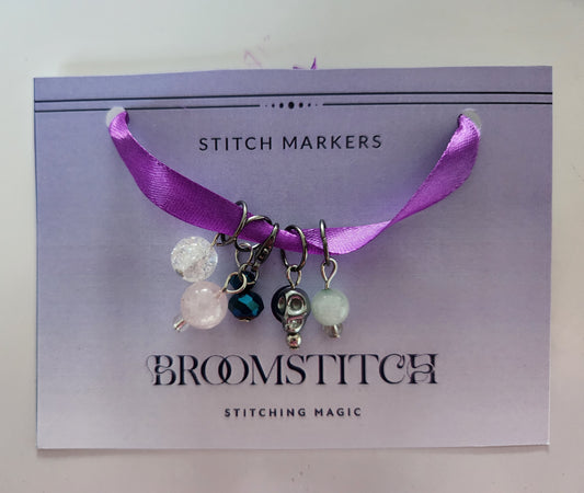 Stitch Markers (Blues)