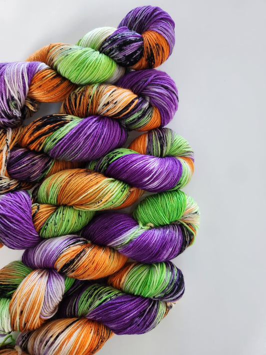 Something Strange (Socktober and Halloween) - Hand Dyed Yarn