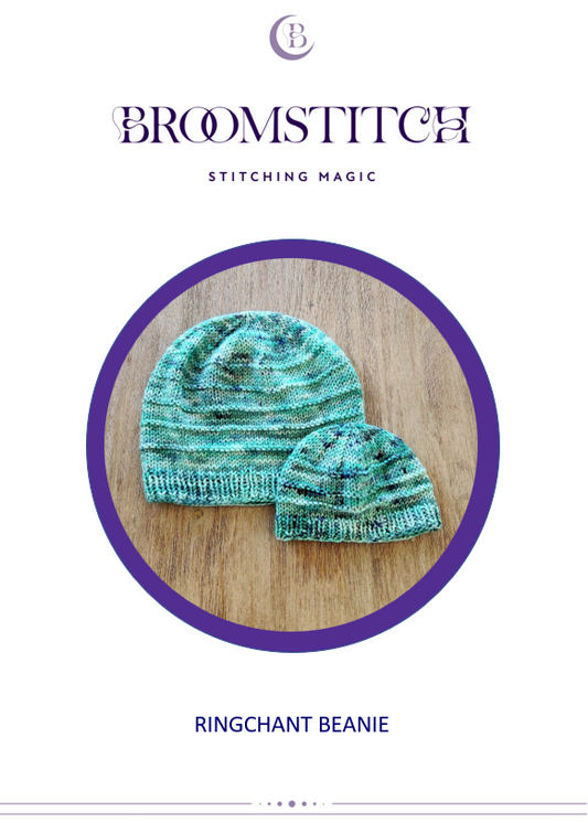 Knit Ringchant Beanie Pattern